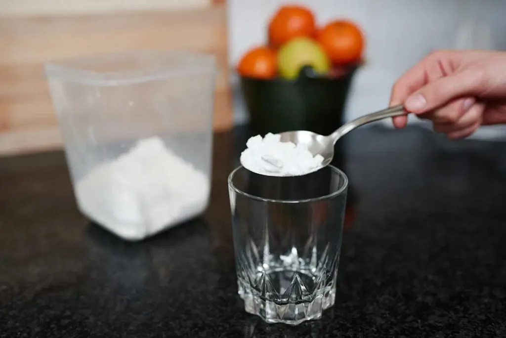 Baking soda verwijdert lijm