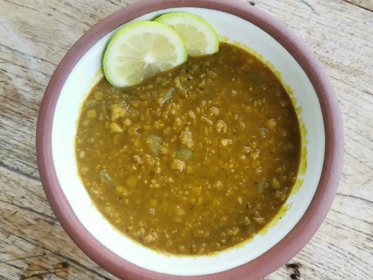 Recept voor Dahl (linzensoep)
